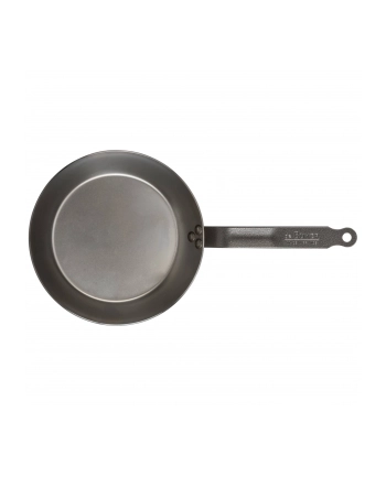 Amazon De Buyer Lyonnaise okrągła patelnia z masywnej stali, 24 cm nr 2