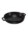 Amazon Staub 40511 – 073 – 0 patelnia z dwoma uchwytami, żeliwo, czarny, 34 cm - nr 1