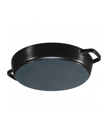Amazon Staub 40511 – 073 – 0 patelnia z dwoma uchwytami, żeliwo, czarny, 34 cm nr 2