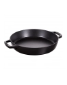 Amazon Staub 40511 – 073 – 0 patelnia z dwoma uchwytami, żeliwo, czarny, 34 cm - nr 3