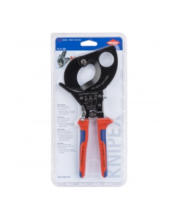 Knipex Nożyce do kabli z zapadką 280mm 95 31 280 nr 1