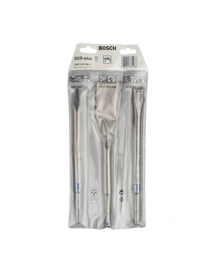 Bosch zestaw dłut SDS-plus 3-częściowy 2607019159 główny