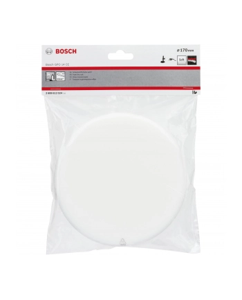 Bosch Pokrywa piankowa, miękka (biała), a 170 mm a 170 mm 2608612024 nr 1