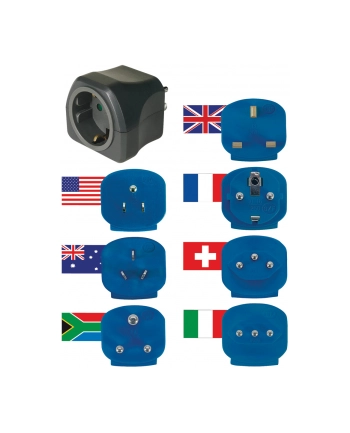 Brennenstuhl Adapter Podróżny 1508160 nr 2