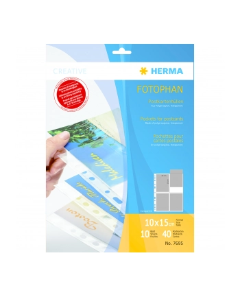 Herma Koszulki na zdjęcia 10x15cm (7695) nr 1