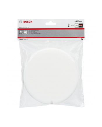 Bosch Pokrywa piankowa, miękka (biała), a 170 mm a 170 mm 2608612024