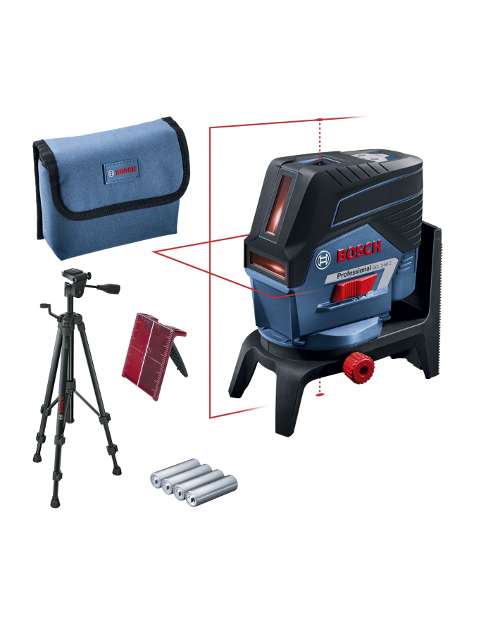 Bosch Laser liniowy GCL 2-50 C + Statyw (Karton) 0601066G02 główny