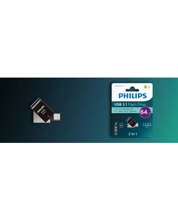 Philips 64Gb czarny (Fm64Dc152B00) nr 1