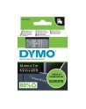 Taśma Dymo D1 45020 12mm/7m biały/przezroczysty - nr 22