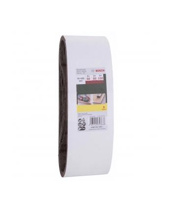 Bosch Zestaw Taśm Szlifierskich Promoline 75X533Mm 9el. nr 2