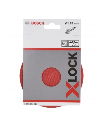 Bosch Talerz Oporowy Z Systemem X-Lock Na Rzepy 125Mm 2608601722 nr 2