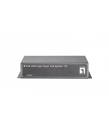 LevelOne LEVEL ONE POS-4000 High Power PoE Splitter 12v (552016)