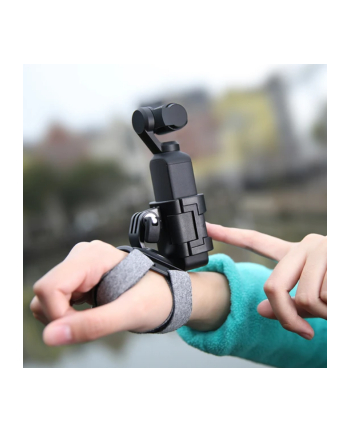 Pgytech Mocowanie Na Nadgarstek I Dłoń Do Dji Osmo Pocket I Kamer Sportowych P-18C-024 nr 1