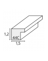 Deknudt Ramka 13x18 Srebrna (S44CD1) - nr 2