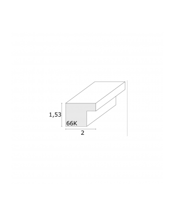 Deknudt Galeria 3x 10x15cm drewniana czarna (S66KA310X15)