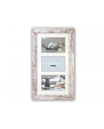 ZEP RAMKA NELSON 6 WHITE/BROWN 3X10X15 WOODEN nr 2