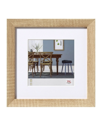WALTHER RAMKA FIORITO OAK 30X30 WOOD INCL. PASSEPARTOUT nr 1