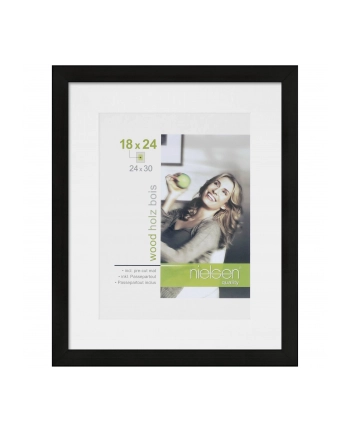 Nielsen DesignApollo czarny 24x30 drewno (8988006) nr 1