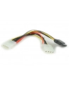 KABEL ZASIL. DO DYSKÓW MOLEX->SATA+MOLEX - nr 10