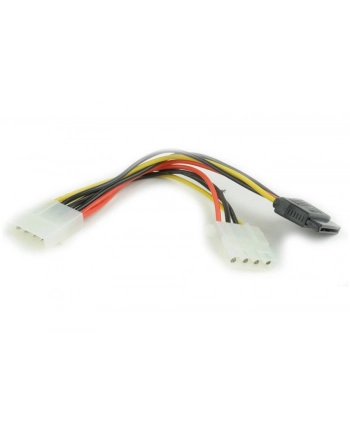 KABEL ZASIL. DO DYSKÓW MOLEX->SATA+MOLEX