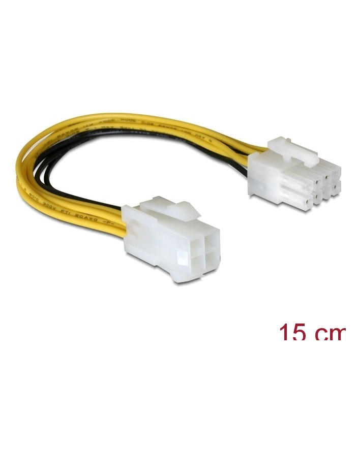 KABEL ZASILAJĄCY 8pin EPS -> 4pin ATX/P4 główny