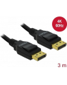 KABEL DISPLAYPORT M/M 3M GOLD DELOCK - nr 40