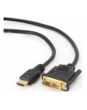 KABEL DO MONITORA DVI-D(18+1) - HDMI(19PIN) M/M 4.5M - nr 13