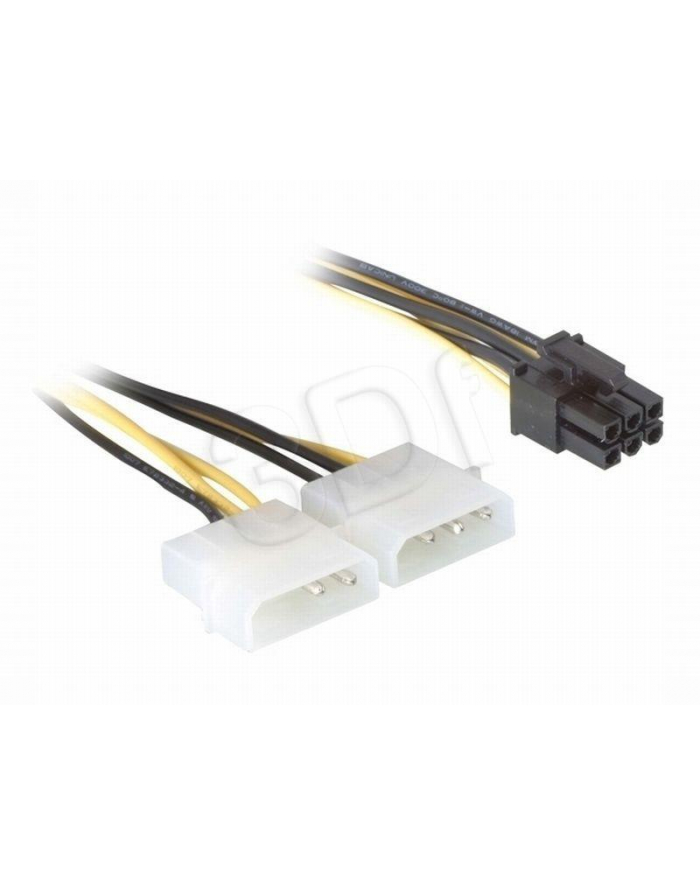 KABEL ZASILAJĄCY - ROZDZIELACZ 2HDD/6PIN BTX główny