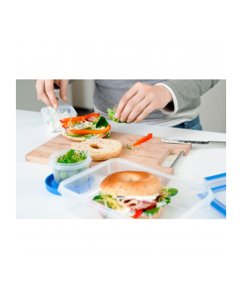 Emsa CLIP & CLOSE 3 PACK Pojemnik na żywność niebieski 508567