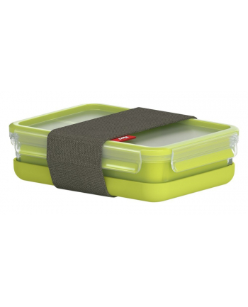Emsa Clip&Go Lunchbox 518098 1,2L Przezroczysty/Zielony