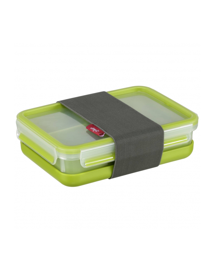 Emsa Clip&Go Lunchbox 518098 1,2L Przezroczysty/Zielony główny