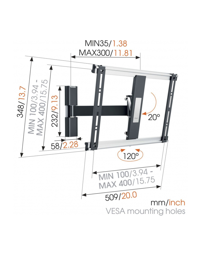 Vogels V-THIN425 główny