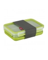 Emsa Clip&Go Lunchbox 518098 1,2L Przezroczysty/Zielony - nr 1
