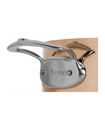 De Buyer Rondel Miedziany 24 Cm Prima Matera Z Pokrywką (Db624124) nr 2