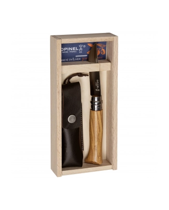 Opinel No 8 Messer Holzbox-Set 254139 nr 1