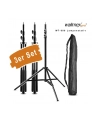 Walimex Zestaw 3 Statywów WT-806 Lamp Tripods, 256cm (17698) - nr 1