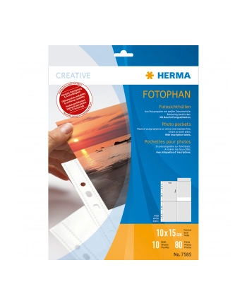 Herma Koszulki na dokumenty 100 x 150mm 10szt. nr 1