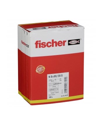 Fischer Kołek Rozporowy 048791 8mm Zestaw 100szt. nr 1