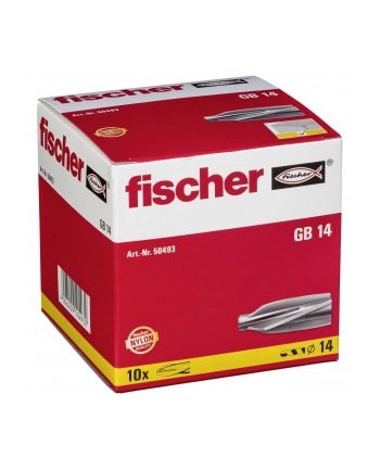 Fischer Kołek Rozporowy Gb 14 14mm Zestaw 10szt. nr 1