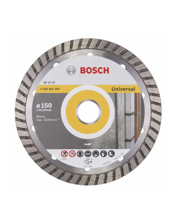 Bosch Diamentowa tarcza tnąca Professional for Universal 150mm 2608602395 główny