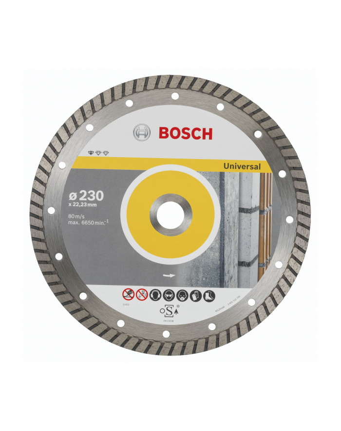 Bosch Diamentowa tarcza tnąca Professional for Universal 220mm 2608602397 główny