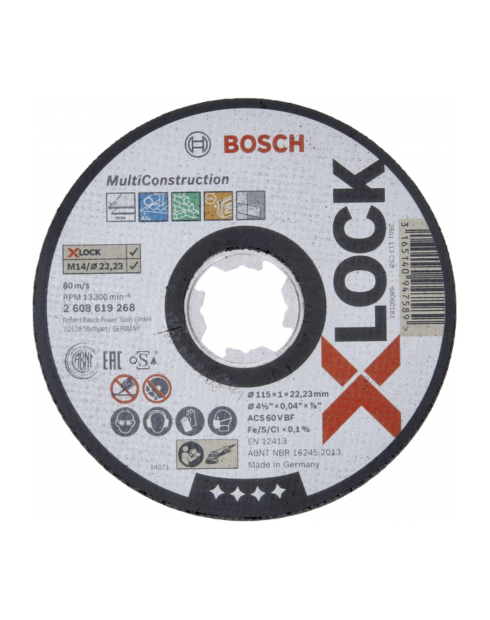 Bosch tarcza tnąca 2608619268 główny