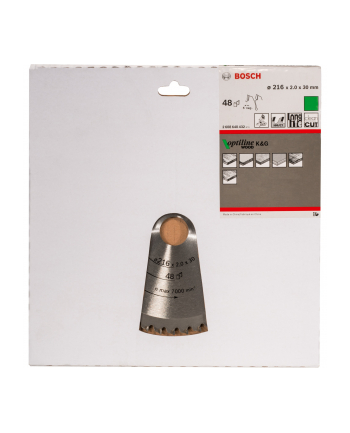 Bosch Tarcza pilarska Optiline Wood 2608640432