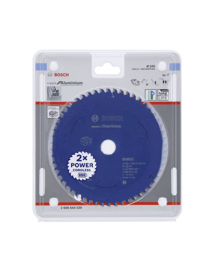 Bosch Tarcza Tnąca Expert For Aluminium Do Pił Akumulatorowych 2608644539 główny