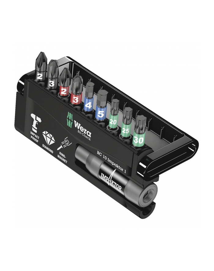 Wera Bity i uchwyt 8740/51/55/67-9/IMP DC Impaktor Bit-Check główny