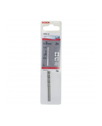 Bosch Hss-G 3X61Mm (2515435)