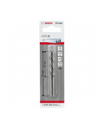 Bosch Hss-G 4X75Mm (2515468)