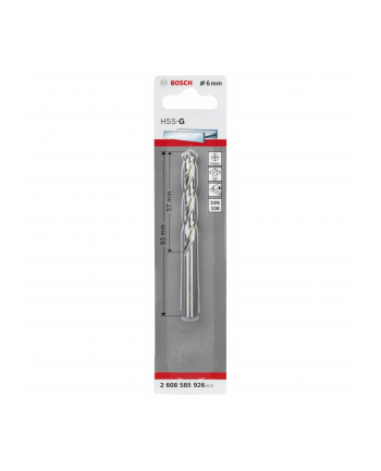 Bosch Hss-G 6X93Mm (2515492)