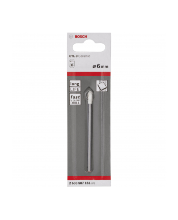 Bosch Wiertła do płytek ceramicznych Expert for Ceramic 6 x 80 mm 2608587161