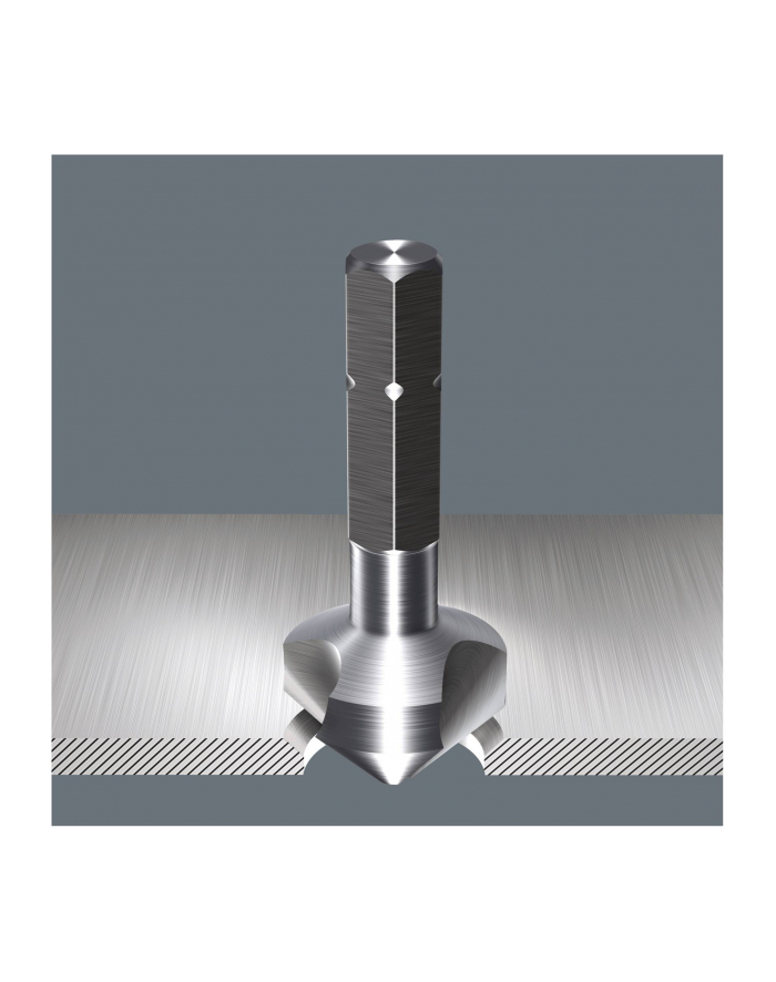 Wera Nawiertak zestaw Materiał wiertła HSS nawiercenia 6.3 mm 8.3 mm 10.4 mm 12.4 mm 16.5 mm 20.5 mm Uchwyt narzędzia 05104650001 główny